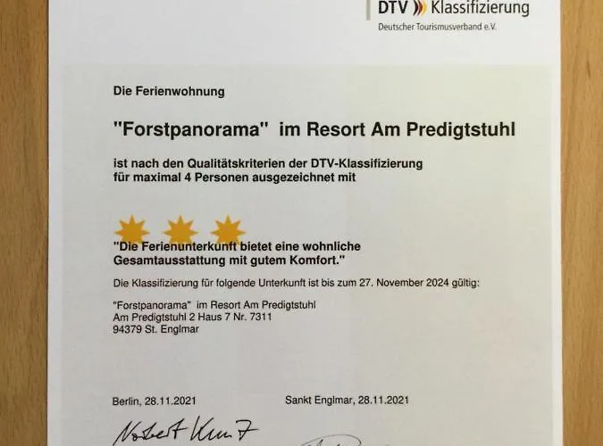 Appartement Forstpanorama Sankt Englmar
